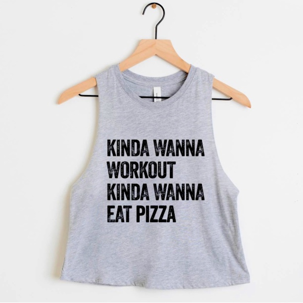 Funny Graphic Crop Tank + FREE GIFT